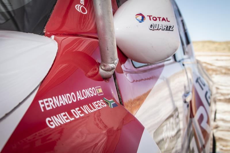  - Fernando Alonso au volant du Toyota Hilux | les photos de l'essai en Afrique du Sud